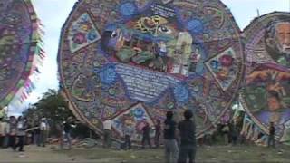 Barriletes Gigantes The Giant Kites of Guatemala Spanish [upl. by Nauqet25]