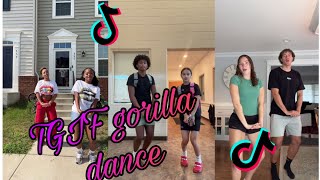 TGIF gorilla dance trending challenge compilation chelseaseachels [upl. by Hameerak533]