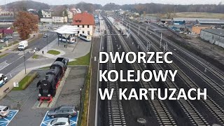 Dworzec kolejowy w Kartuzach  po remoncie [upl. by Ettezzus146]