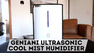 GENIANI Ultrasonic Cool Mist Humidifier [upl. by Wallinga]