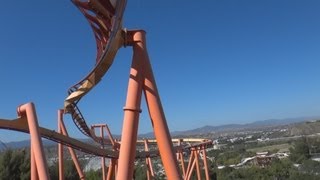 Tatsu OnRide Six Flags Magic Mountain [upl. by Ertnom]