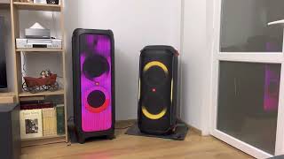 Sound test jbl partybox 1000 vs 710 jbl bass [upl. by Rfinnej]