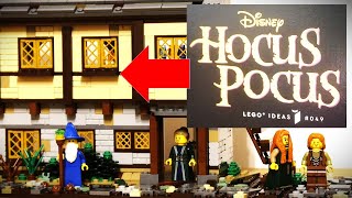 New Lego Medieval Town Square Alternate build  MOC of Hocus Pocus 21341 for Castle 10305 and 10332 [upl. by Brindle]