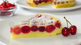 Clafoutis cu cirese  JamilaCuisine [upl. by Enytnoel]