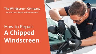 How to repair a chipped windscreen [upl. by Mauchi]