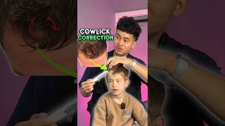 Kid Cowlick Burst Fade Haircut 👶🏻💈By Melbourne Barber [upl. by Cir379]