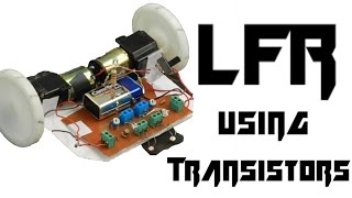 How to make Line Following Robot using Transistors [upl. by Eitteb562]