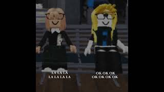 La la la la Ok ok ok ok roblox edit [upl. by Honan]