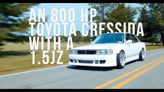 An 800 HP Toyota Cressida with a 15JZ [upl. by Hudnut]