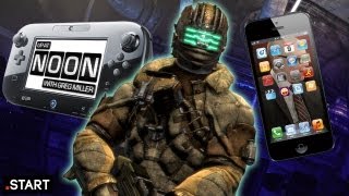 Dead Space 3 Wii U vs iPhone 5 amp Greg Does Cosplay  Up At Noon [upl. by Ilatfen596]