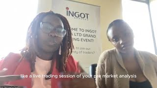 Full Live Trading Webinar on Stocks amp Indices with Stefanie Kammerman Powered by Ingot Africa Ltd [upl. by Aneris]