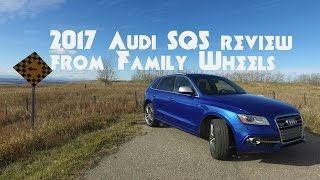 2017 Audi SQ5 review from Family Wheels [upl. by Eceertal]