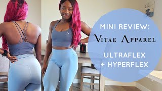 VITAE APPAREL  HONEST Mini Review  UNSPONSORED ACTIVEWEAR HAUL amp LEGGINGS TRY ON [upl. by Hoxsie]