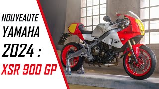 Yamaha XSR 900 GP 2024 une sportive rétro   YAM PARIS 15 [upl. by Aerdma]