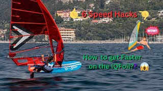 6 Easy Ways to Boost Your IQFoil Speed😱  IQFoilDaily [upl. by Hayyikaz]