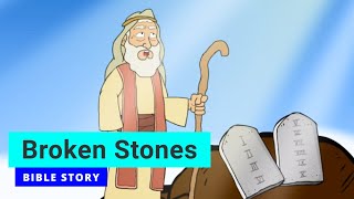 Bible story quotBroken Stonesquot  Primary Year C Quarter 1 Episode 5  Gracelink [upl. by Ojeibbob]