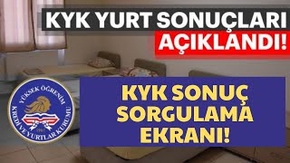 📢 SON DAKİKA KYK YURT SONUÇLARI AÇIKLANDI  SONUÇ SORGULAMA 2024yks yks2024 kyk [upl. by Entirb502]