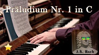 JS Bach  Präludium in CDur [upl. by Tnek130]