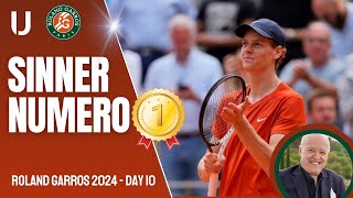 Roland Garros Scanagatta quotGiornata storica per il tennis italiano Jannik Sinner è numero 1quot [upl. by Valley500]