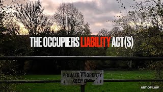 Can you be Sued by a Trespasser The Occupiers Liability Acts 1957 amp 1984 [upl. by Ellennoj]