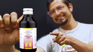 Ambrodil s syrup in hindi  Ambrodil S syrup review  Ambrodil cough syrup [upl. by Jael]