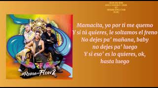 Calentura “Remix”  Irma el Huracán ft Drama Key “Letra” Mariana Gomez amp Juan Palau [upl. by Zarla389]