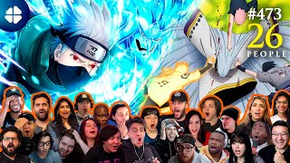 Kakashis Susanoo 26 People React 🇯🇵  Team 7 Defeat Kaguya Shippuden 473 ナルト 疾風伝 海外の反応 [upl. by Lazor]