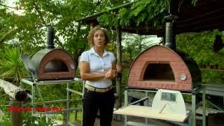 How to build the best mobile wood fired pizza oven Pizza Party  Features The chimney of the oven [upl. by Nywg]