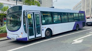 Cawthorne’s Travel Bus X First Glasgow 69041 On 5 From Sheffield To Firth Park [upl. by Imot]