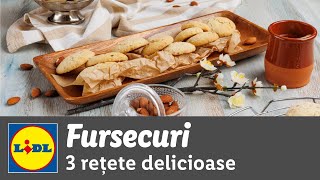 Fursecuri delicioase  3 tipuri • retete Bucataria Lidl [upl. by Hynes]