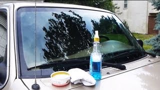 How to Super Clean your Windshield [upl. by Ahsemad]