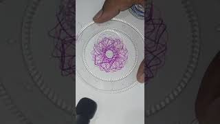 how to make spirograph design [upl. by Rebor]