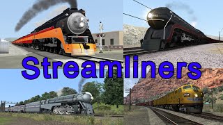 Streamliners Train Sim recreation [upl. by Cirdor]