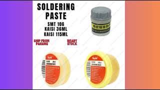 Soldering pastekrim pemateri di Shopee Malaysia studioazroykusanagi9846 [upl. by Sidhu]