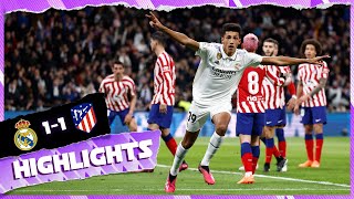 Real Madrid 11 Atlético de Madrid  HIGHLIGHTS  LaLiga 202223 [upl. by Raddatz]