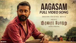 Soorarai Pottru  Aagasam Full video song  Suriya Aparna  GV Prakash Kumar  Sudha Kongara [upl. by Gare]