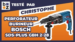 Perforateur burineur Bosch SDSPlus GBH 228 F0611267600  Test et avis [upl. by Elleraj637]