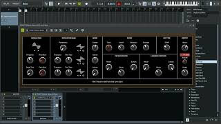 FSM77 ModelA MuTools MUX Synth Demo [upl. by Ahsiemaj286]