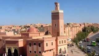 Ouarzazate l heure de la prière Maroc [upl. by Lundberg280]