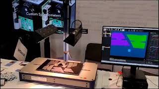 Demonstration of Hyperspectral Textile Scanning at SPIE Photonics West 2024 [upl. by Arretal]