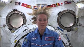 First Woman In Space Honored By Flying Female Astronaut  Video [upl. by Feldman526]