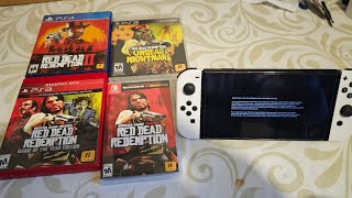 Red dead redemption Switch oled gameplay [upl. by Aramoj254]