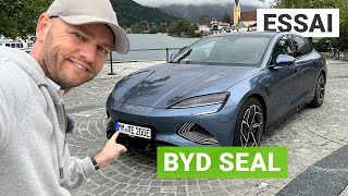 Essai BYD Seal  une rivale de taille pour la nouvelle Tesla Model 3 [upl. by Spike]