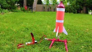 How To Build a Water Pressure Rocket With a Parachute [upl. by Helman]