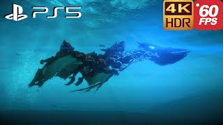 Waterwing SwimmingDivingFlying Gameplay  Horizon Forbidden West Burning Shores PS5 60FPS 4K HDR [upl. by Eniretac792]