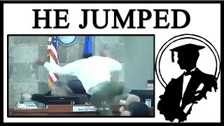 Why Did The Man Jump On The Judge [upl. by Ahseat]