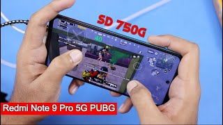 Redmi Note 9 Pro 5G PUBG Mobile Gaming Test with FPS amp Heating  Graphics amp Gameplay ⚡⚡ [upl. by Cohbert]