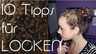 10 Tipps für LOCKEN [upl. by Aletsirc923]