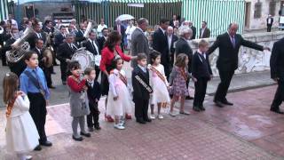 Procesion del Cristo de Hontanaya provincia de Cuenca Españamp4 [upl. by Amador]