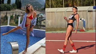 Marija Vukovic – a Tall High Jump Girl from Montenegro [upl. by Sirovat125]